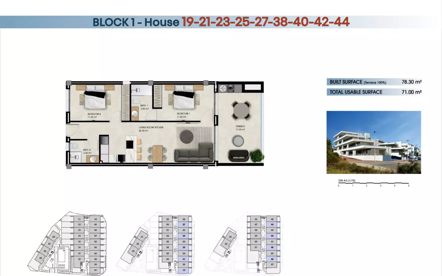 2-bedroom Apartment In La Marina, Spain (78 M²)