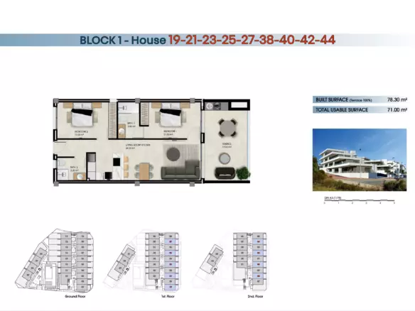 2-bedroom Apartment In La Marina, Spain (78 M²)