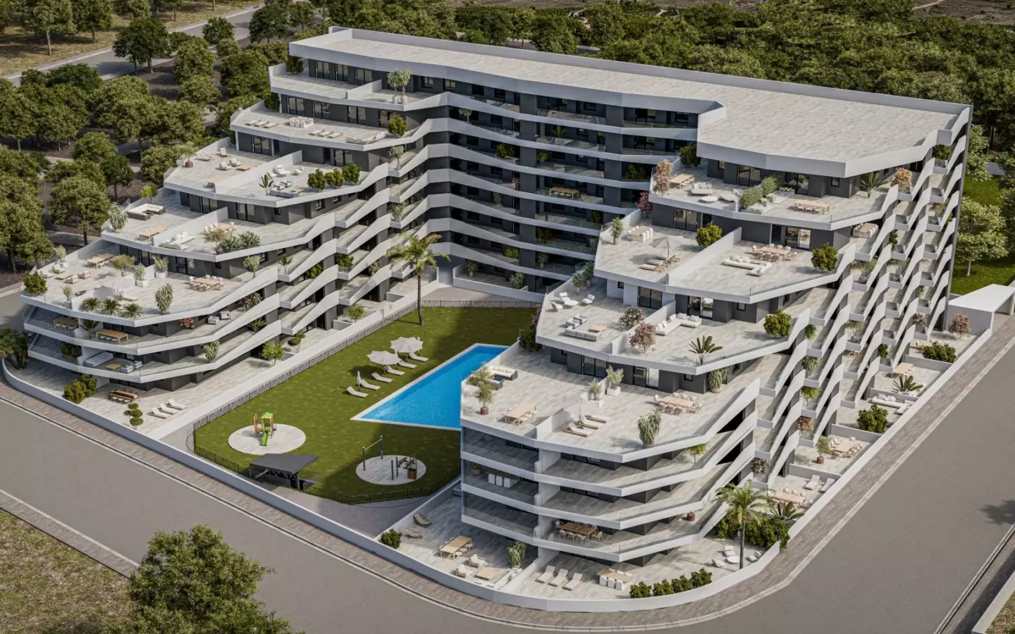 3-bedroom Apartment In San Miguel De Salinas, Spain (80 M²)