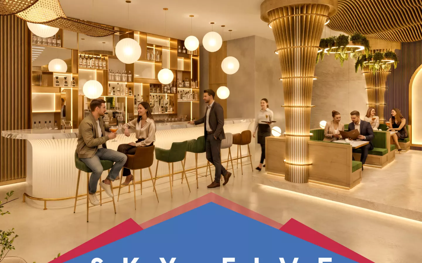 Sky Five Direct From The Developer – Spacious One-bedroom Apartment – Pay Only 10% Now