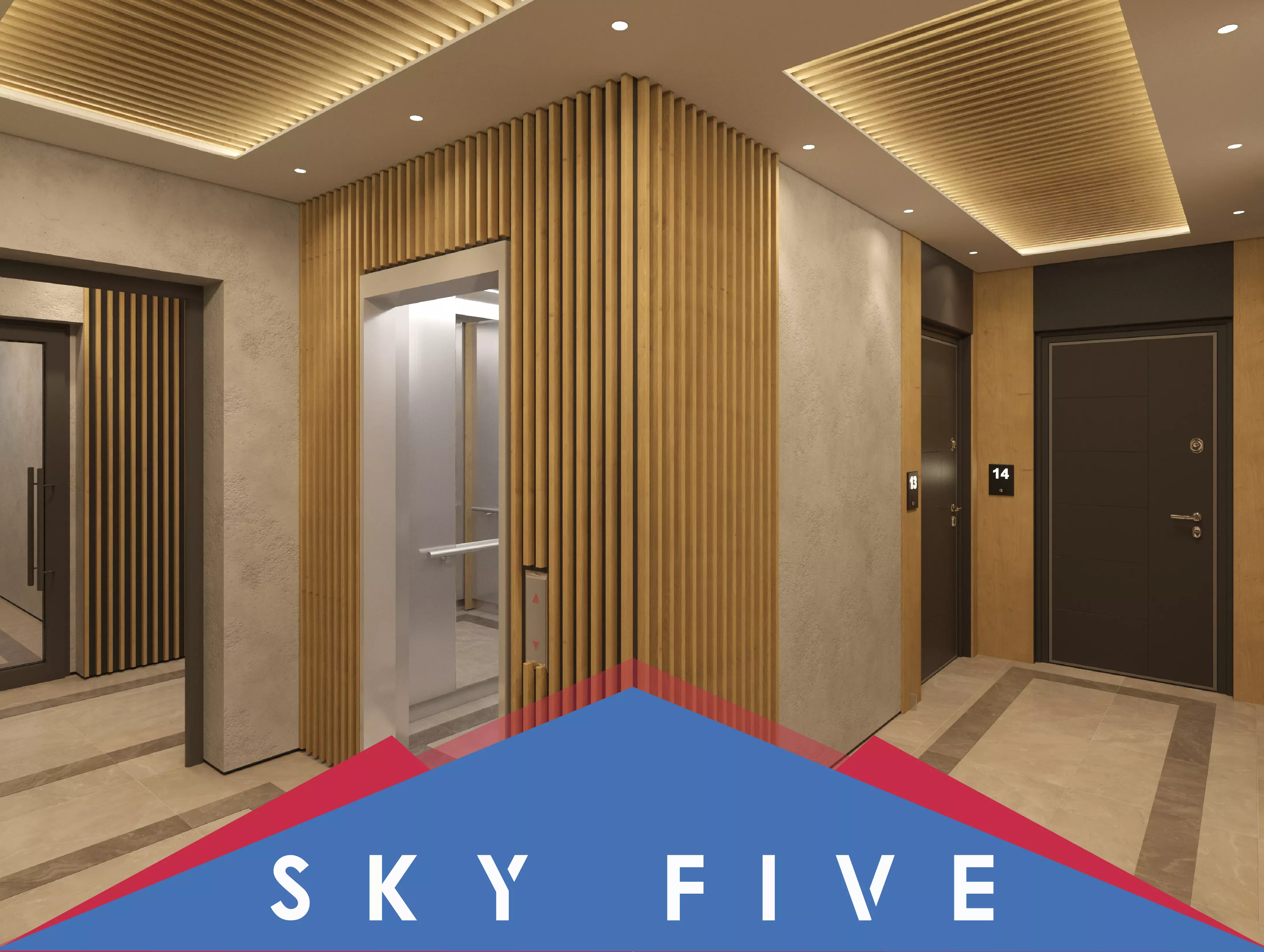 alo-bg-reklama-foayer-22 Sky Five Direct From The Developer – Spacious One-bedroom Apartment – Pay Only 10% Now