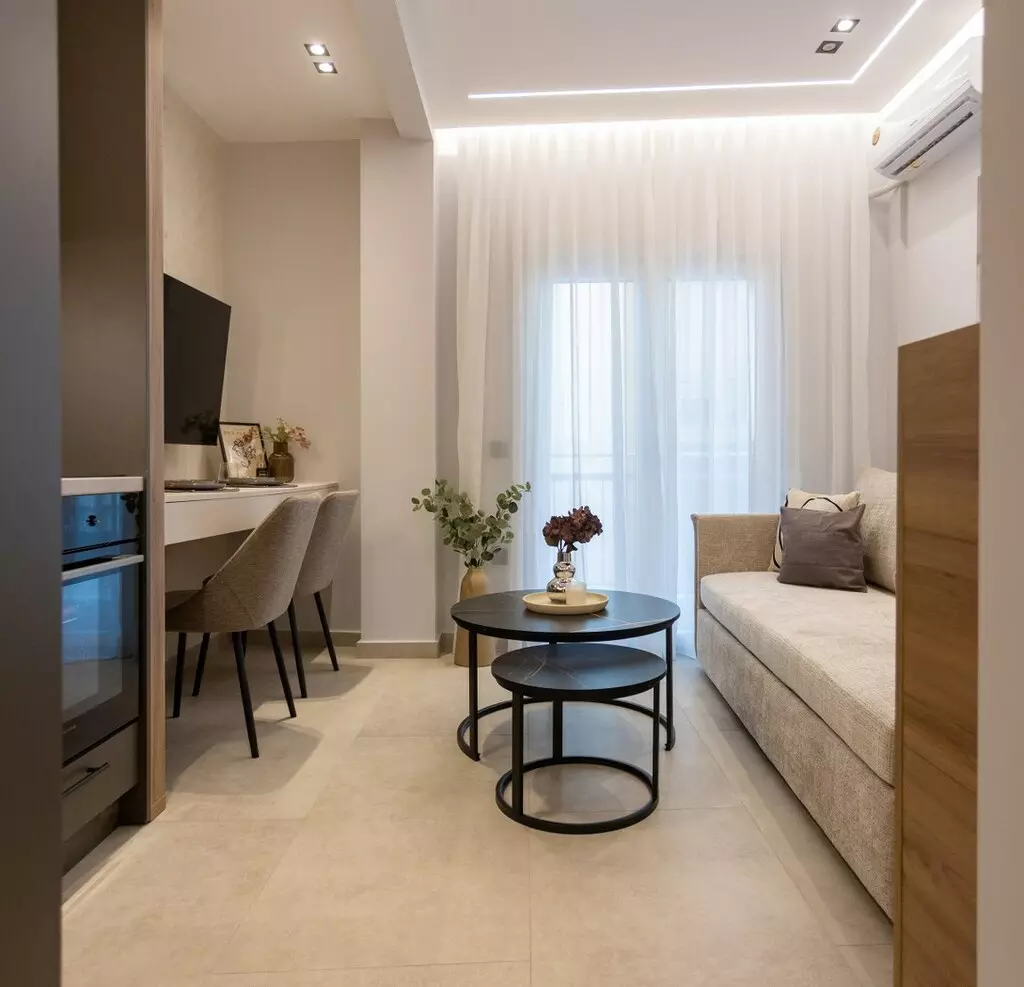1-bedroom Flat In Ano Poli, Greece (36 M²)