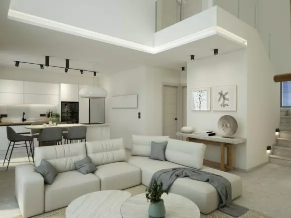 3-bedroom Duplex In Platanias, Greece (107 M²)