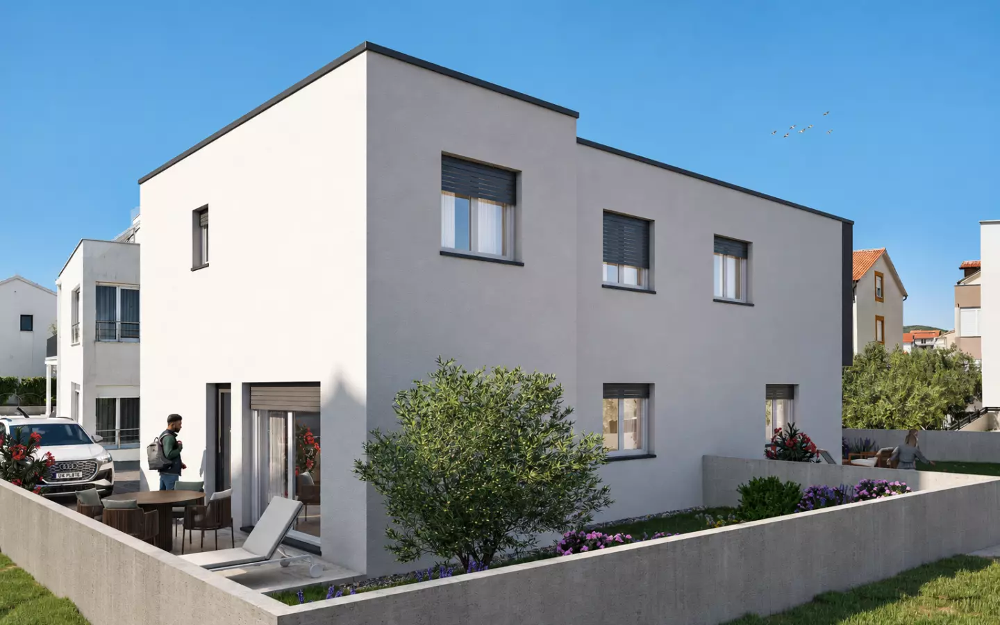 3-bedroom Apartment In Vodice, Croatia (105 M²)