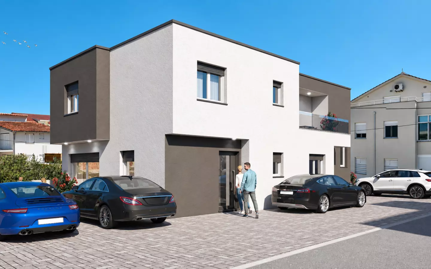 3-bedroom Apartment In Vodice, Croatia (105 M²)