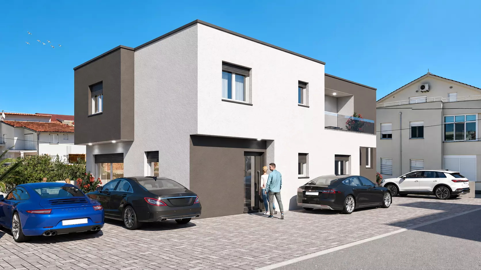 3-bedroom Apartment In Vodice, Croatia (105 M²)