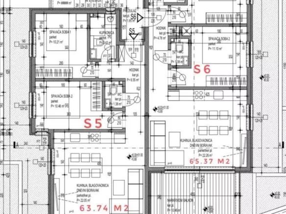 2-bedroom Apartment In Čiovo, Croatia (6.639 M²)