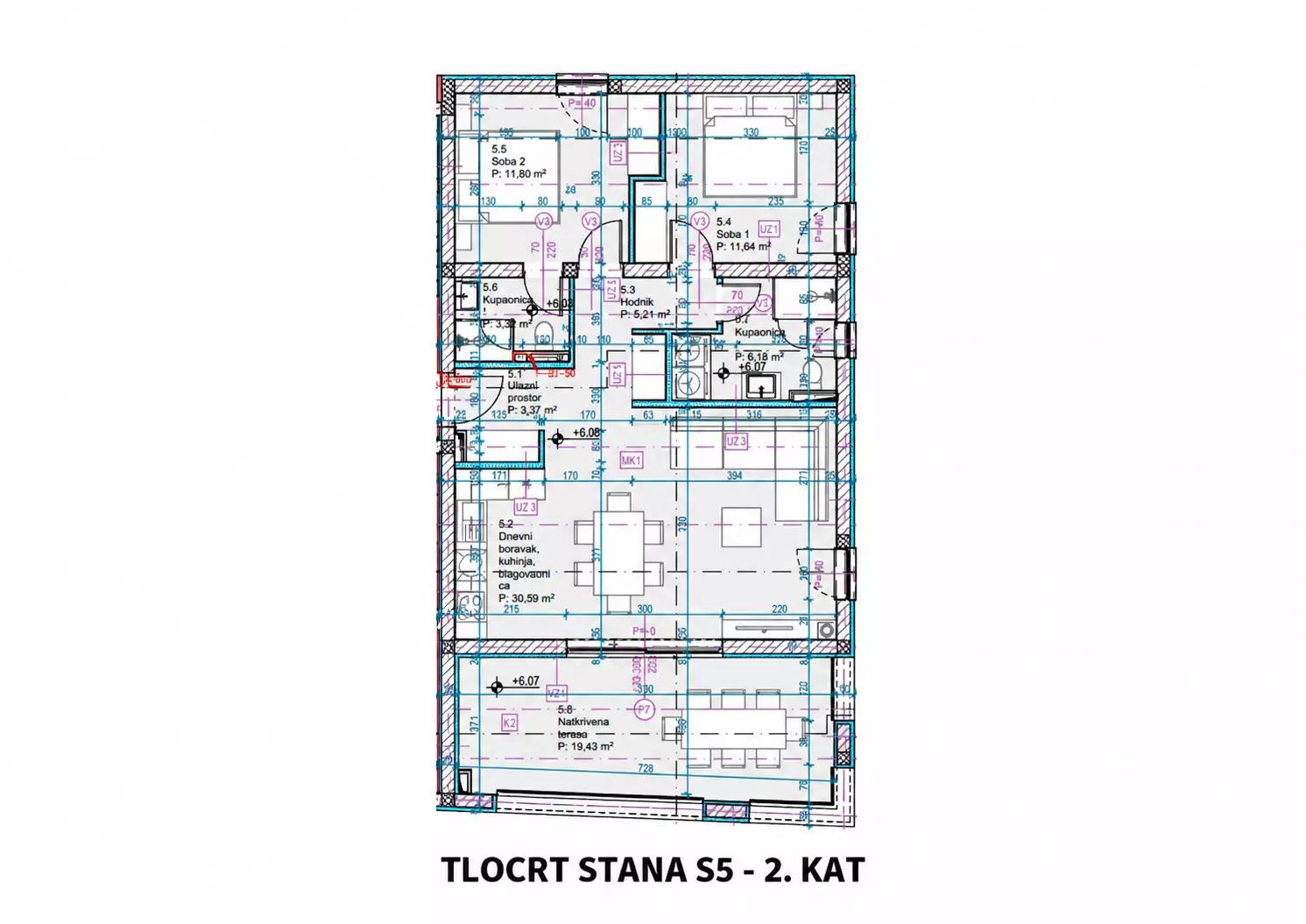2-bedroom Apartment In Vodice, Croatia (842 M²)