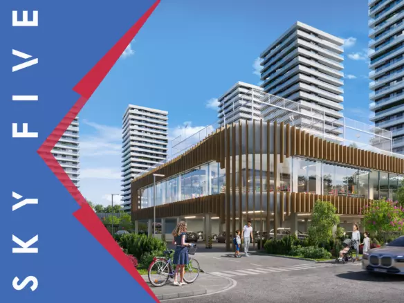 Sky Five Direct From The Developer – Spacious One-bedroom Apartment – Pay Only 10% Now