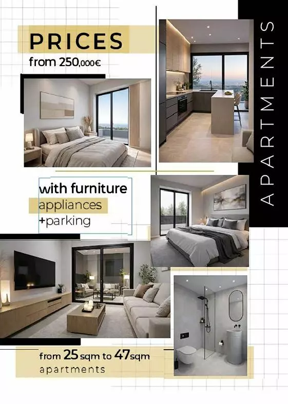 2-bedroom Flat In Peristeri, Greece (47 M²)