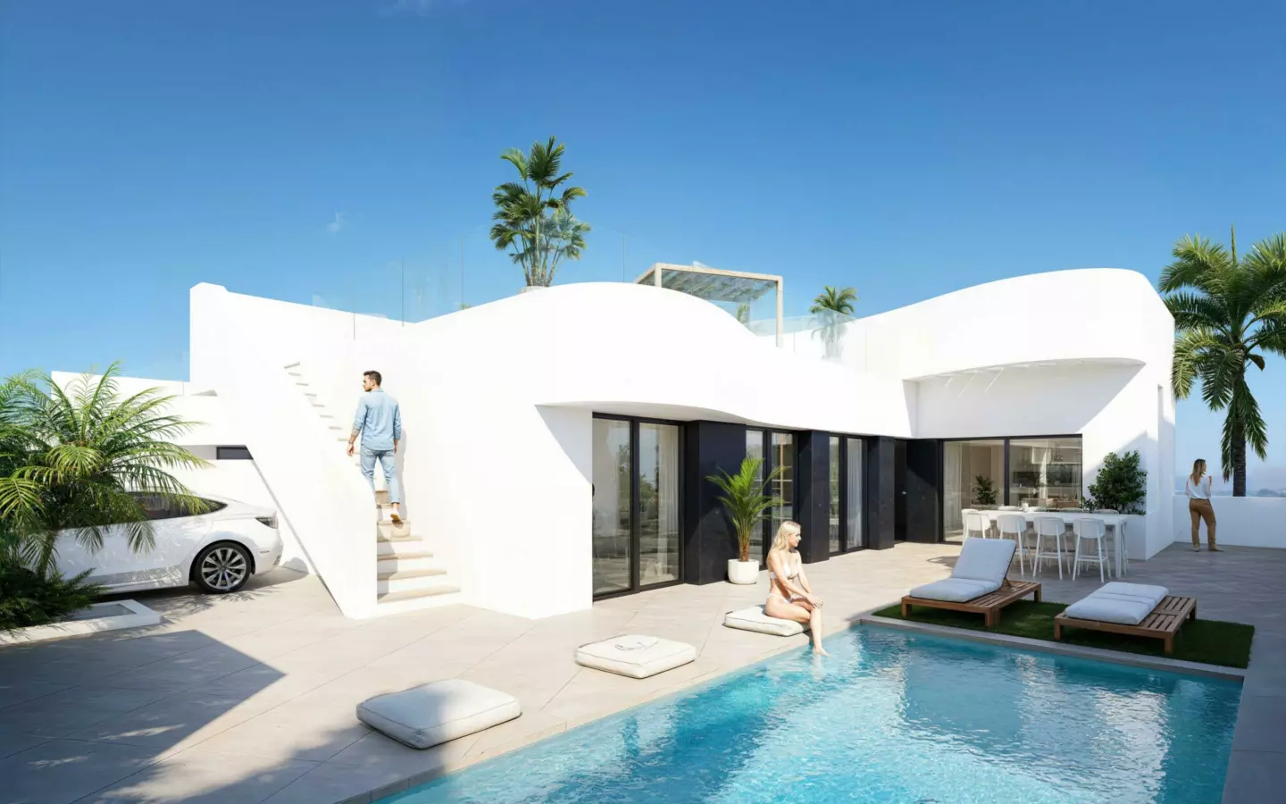 3-bedroom Villa In Algorfa, Spain (109 M²)