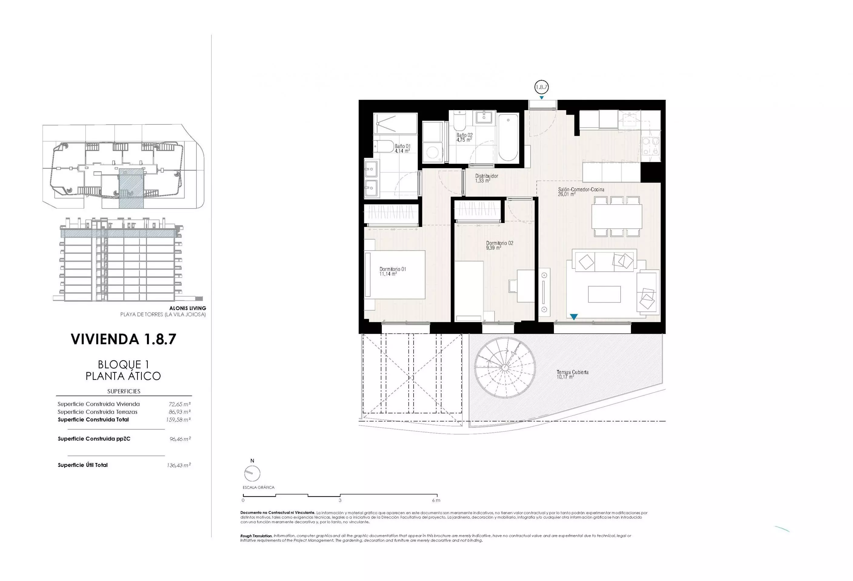 2-20-42ae5b 2-bedroom Penthouse In Villajoyosa, Spain (170 M²)