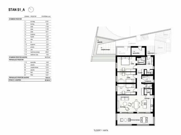 3-bedroom Apartment In Kostrena, Croatia (141,72 M²)