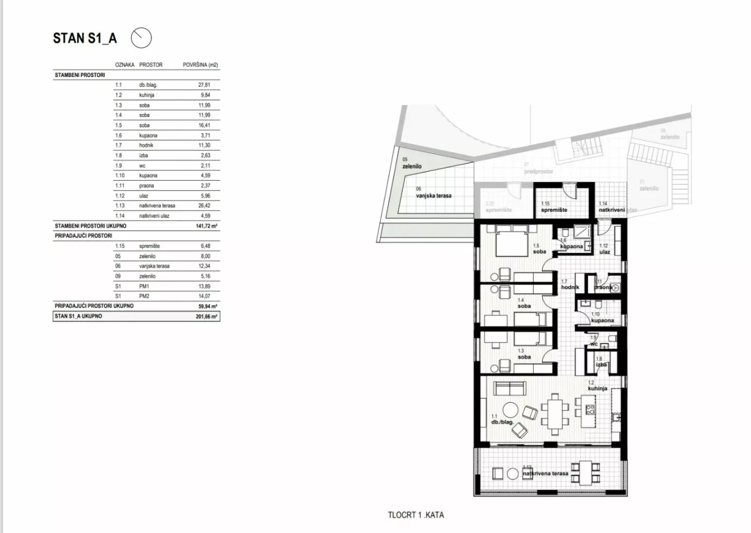 3-bedroom Apartment In Kostrena, Croatia (141,72 M²)