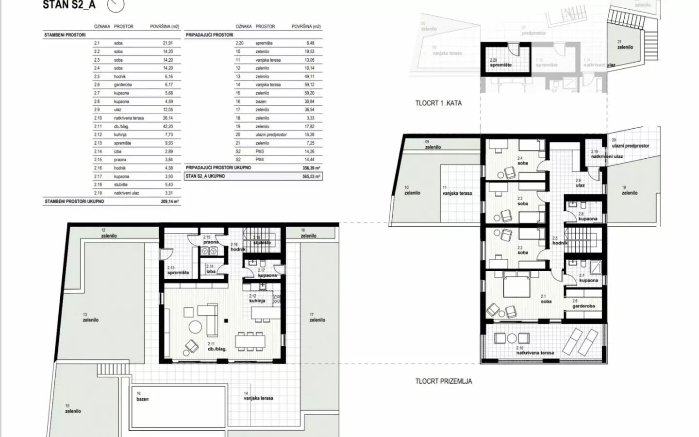4-bedroom Apartment In Kostrena, Croatia (209,14 M²)
