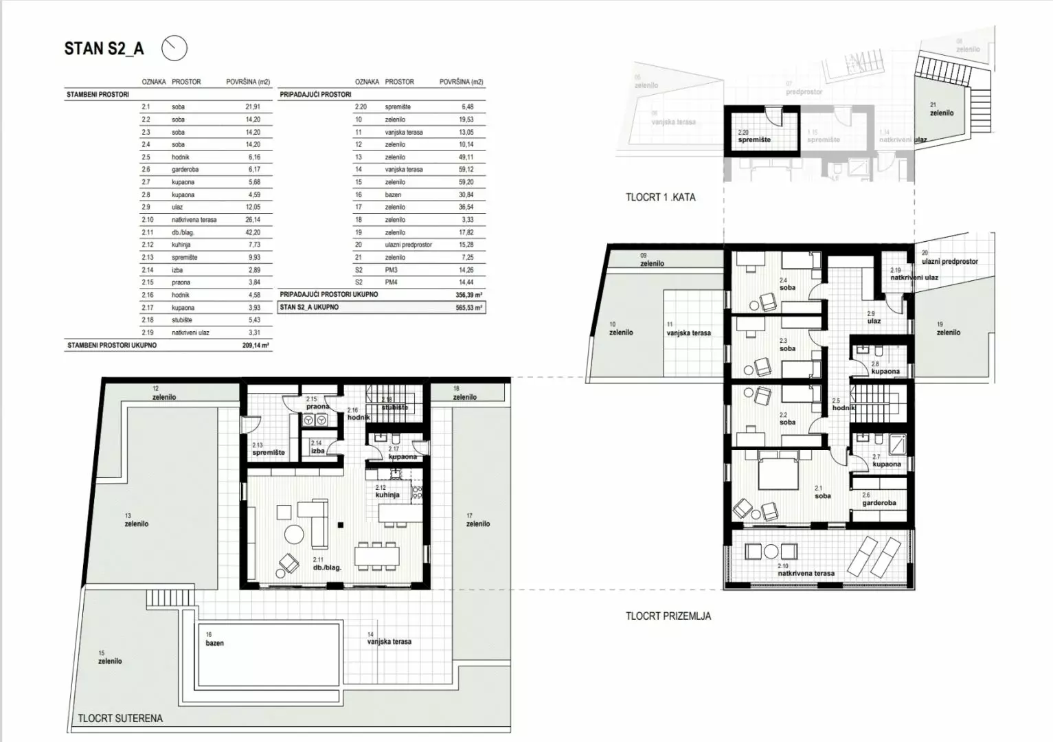 4-bedroom Apartment In Kostrena, Croatia (209,14 M²)