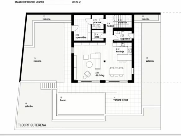 4-bedroom Apartment In Kostrena, Croatia (209,14 M²)