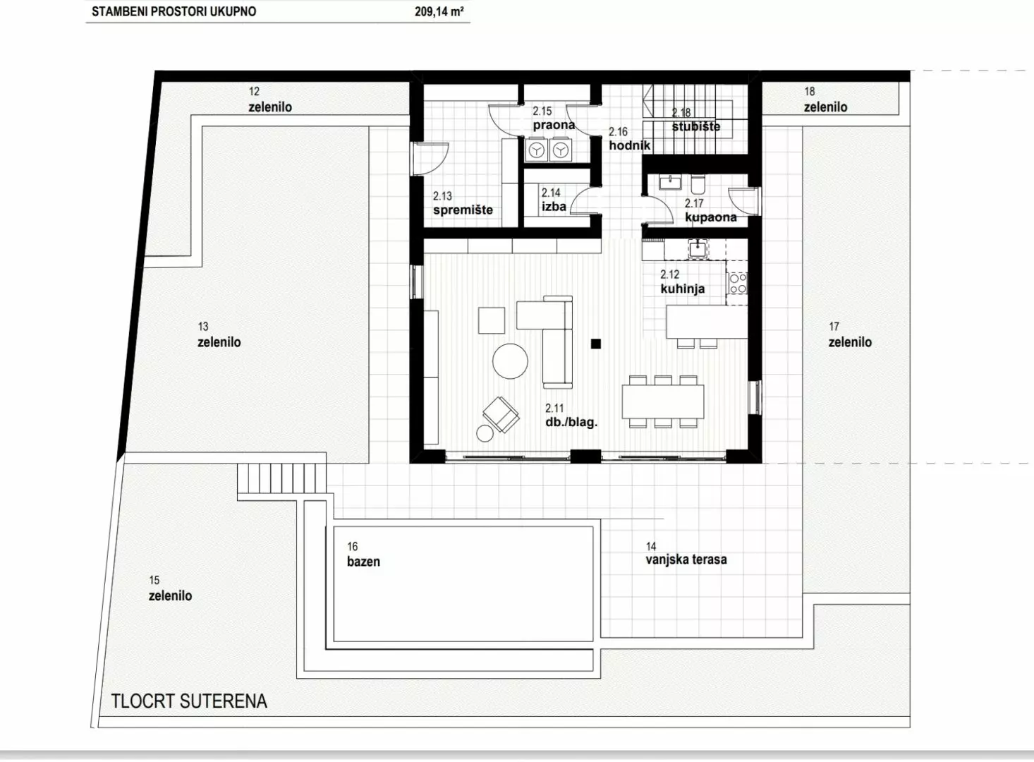 4-bedroom Apartment In Kostrena, Croatia (209,14 M²)