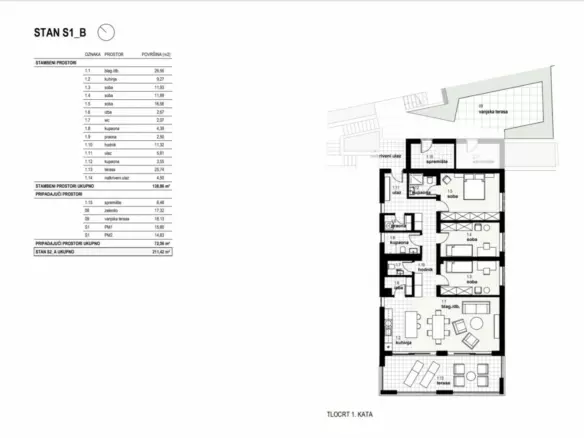3-bedroom Apartment In Kostrena, Croatia (138,86 M²)
