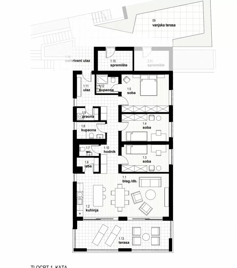 3-bedroom Apartment In Kostrena, Croatia (138,86 M²)