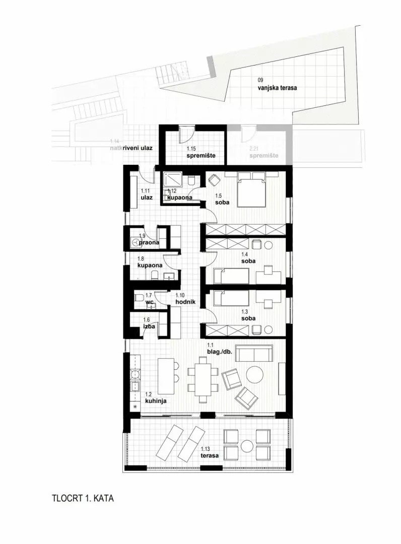3-bedroom Apartment In Kostrena, Croatia (138,86 M²)