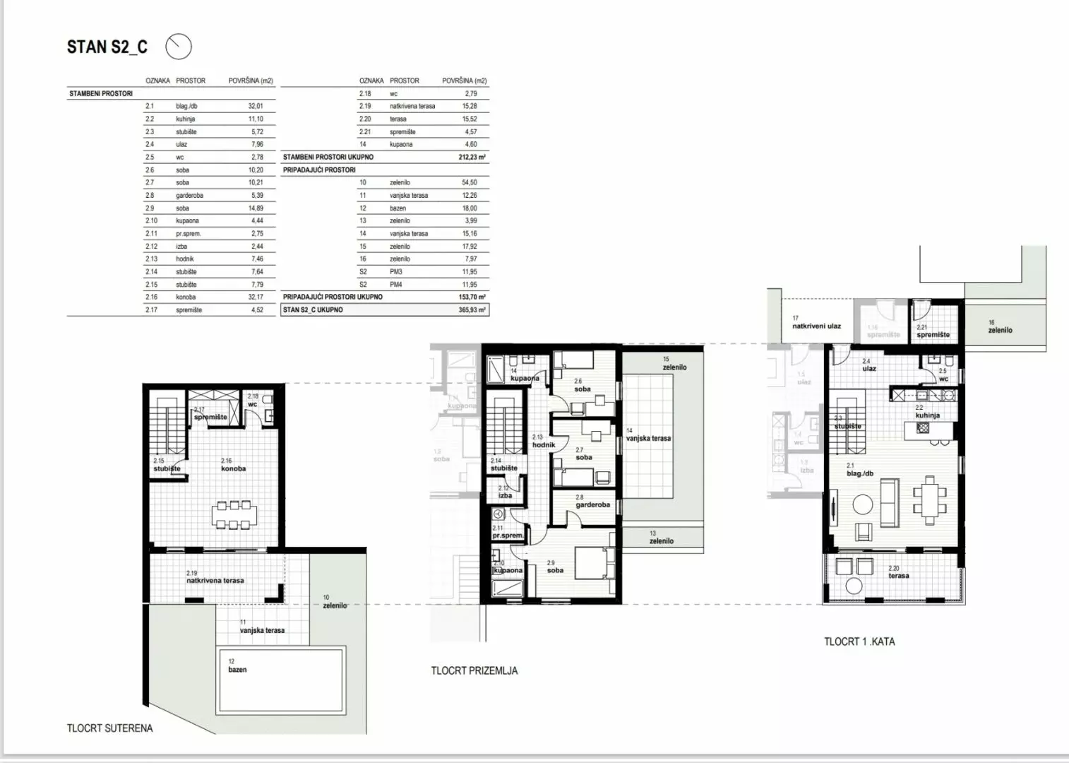 3-bedroom Apartment In Kostrena, Croatia (212,23 M²)