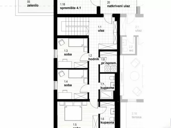 Apartment In Kostrena