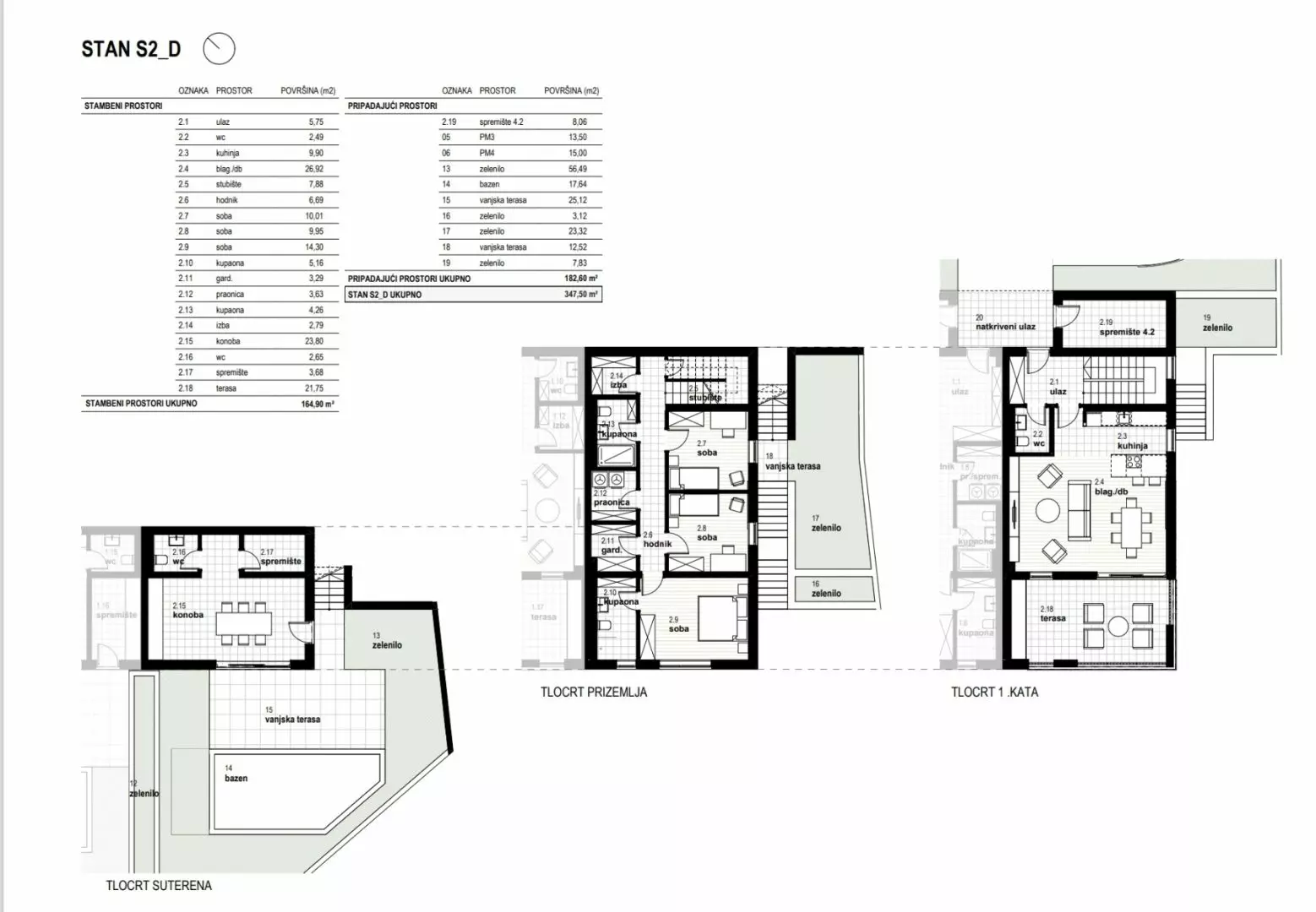 3-bedroom Apartment In Kostrena, Croatia (164,9 M²)