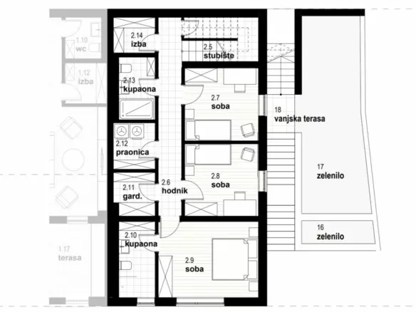 3-bedroom Apartment In Kostrena, Croatia (164,9 M²)