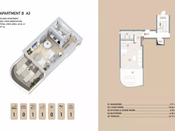 1-bedroom Apartment In Opatija – Centar, Croatia (4.826 M²)