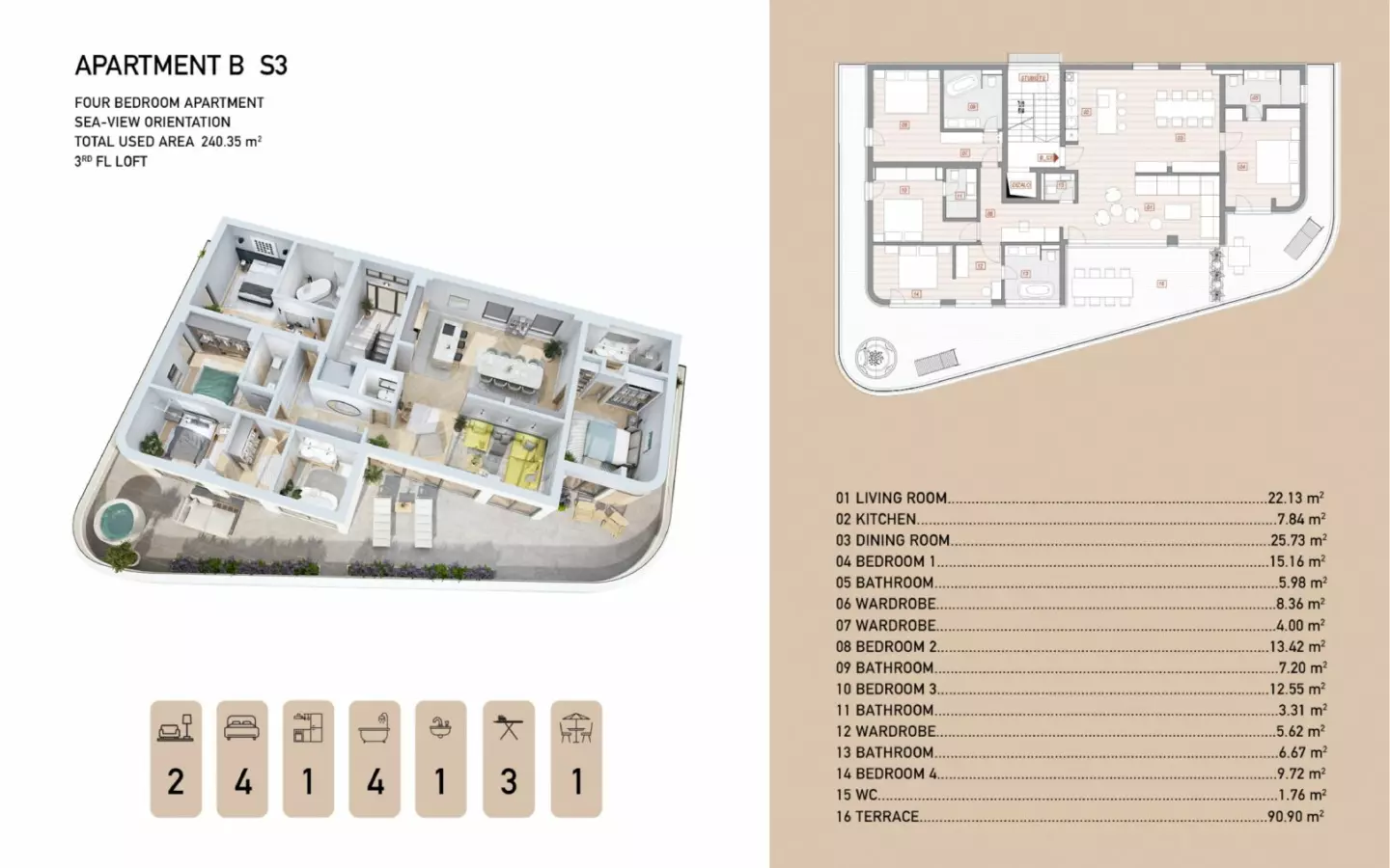 4-bedroom Apartment In Opatija – Centar, Croatia (24.035 M²)