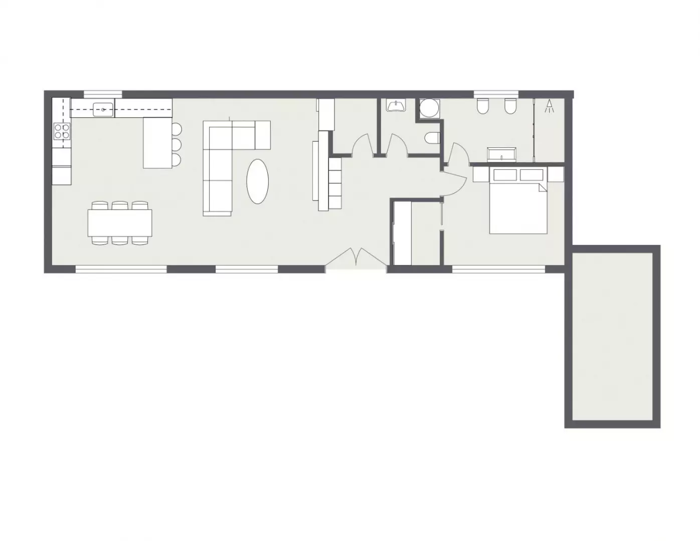 1-bedroom Apartment In Premantura, Croatia (12.965 M²)