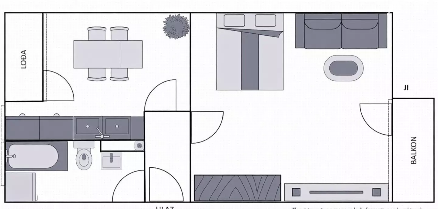 1-bedroom Apartment In Maksimir, Croatia (43 M²)