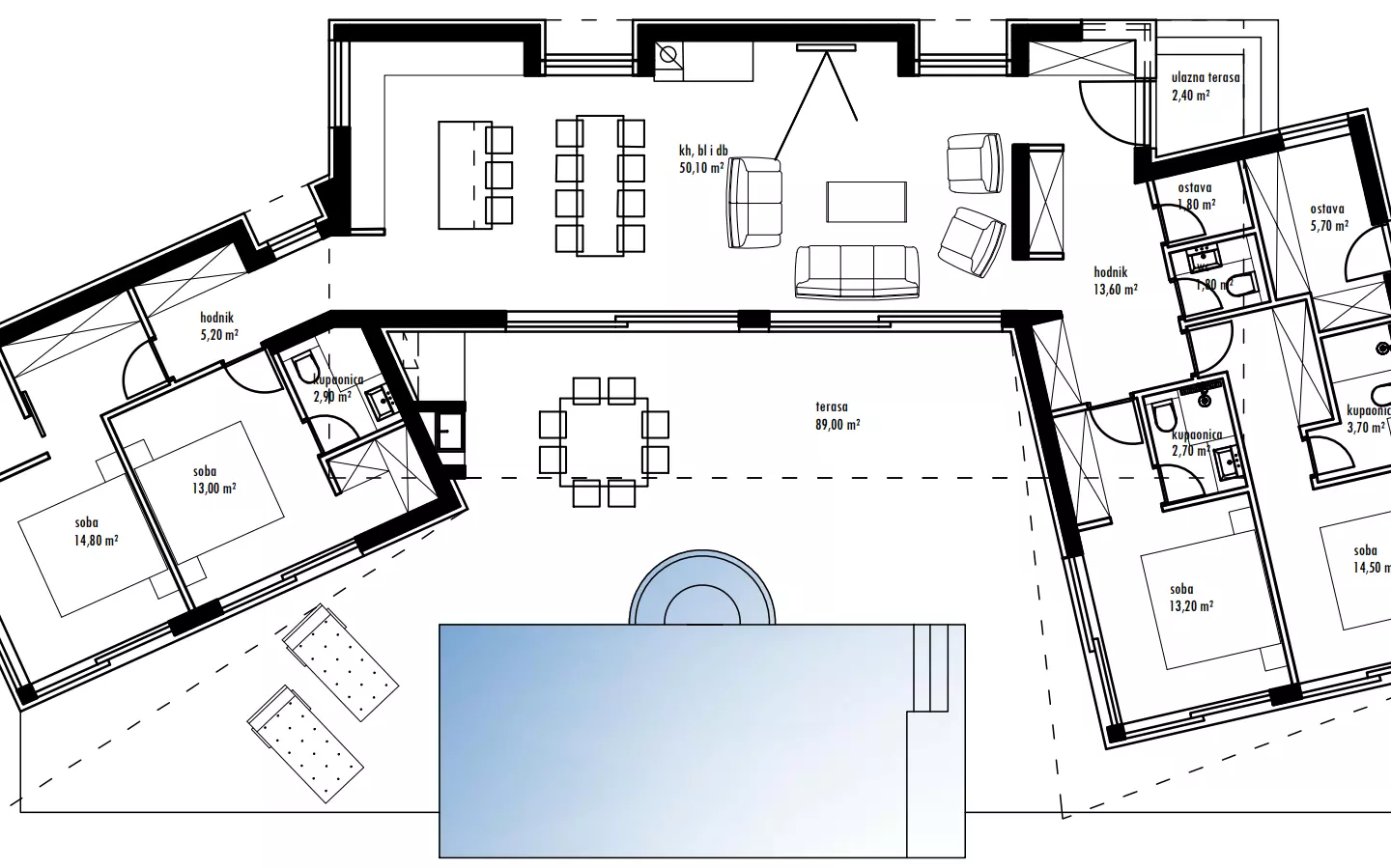 4-bedroom Villa In Posedarje, Croatia (146,6 M²)