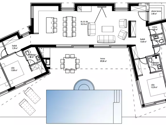 4-bedroom Villa In Posedarje, Croatia (146,6 M²)