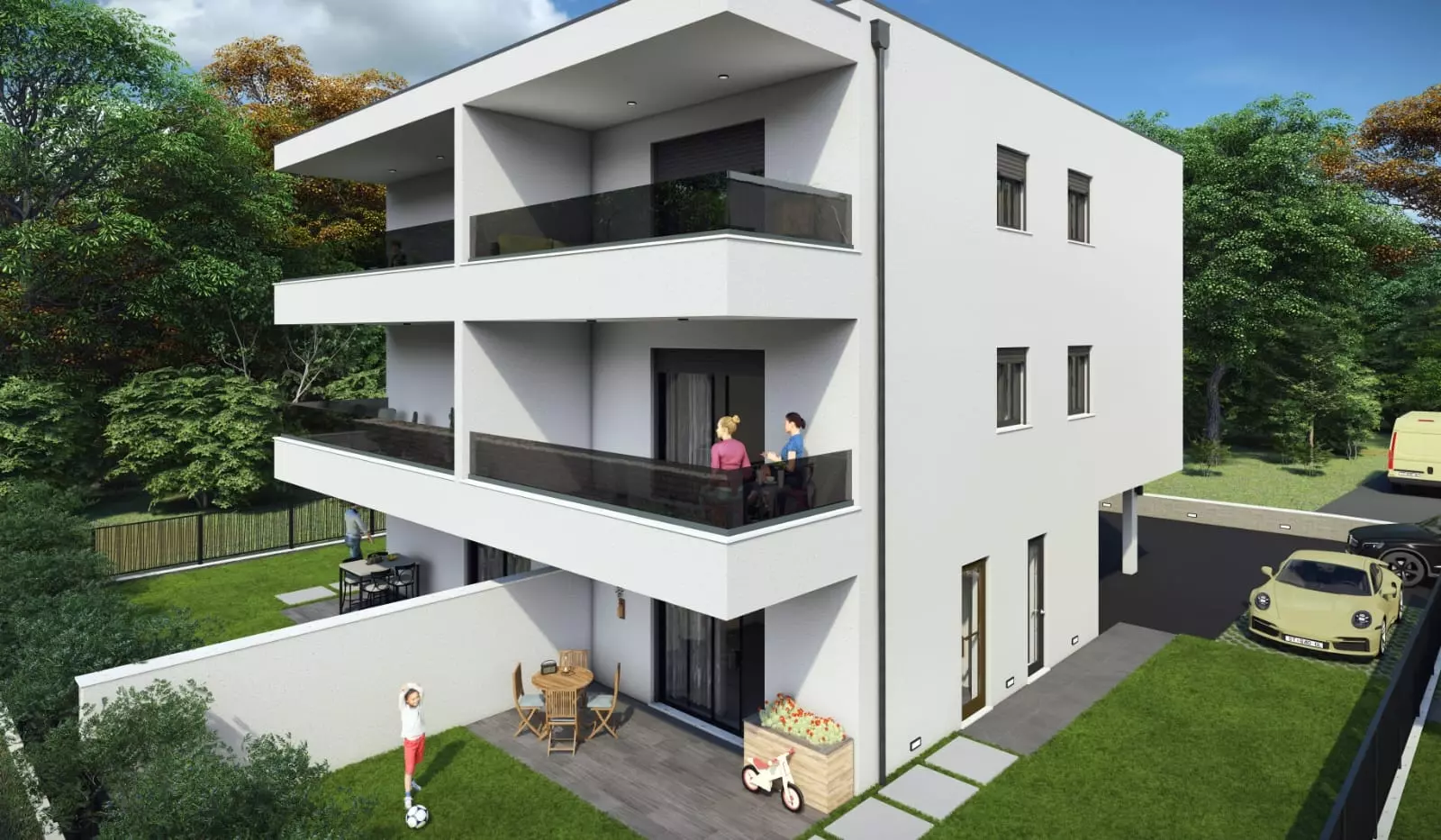 3-bedroom Apartment In Kaštel Stari, Croatia (66,37 M²)