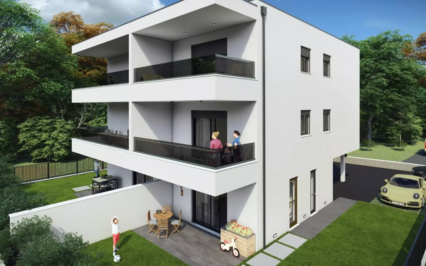 2-bedroom Apartment In Kaštel Stari, Croatia (58 M²)