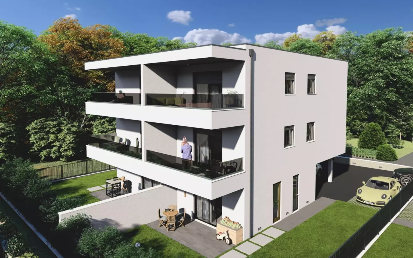 2-bedroom Apartment In Kaštel Stari, Croatia (58 M²)