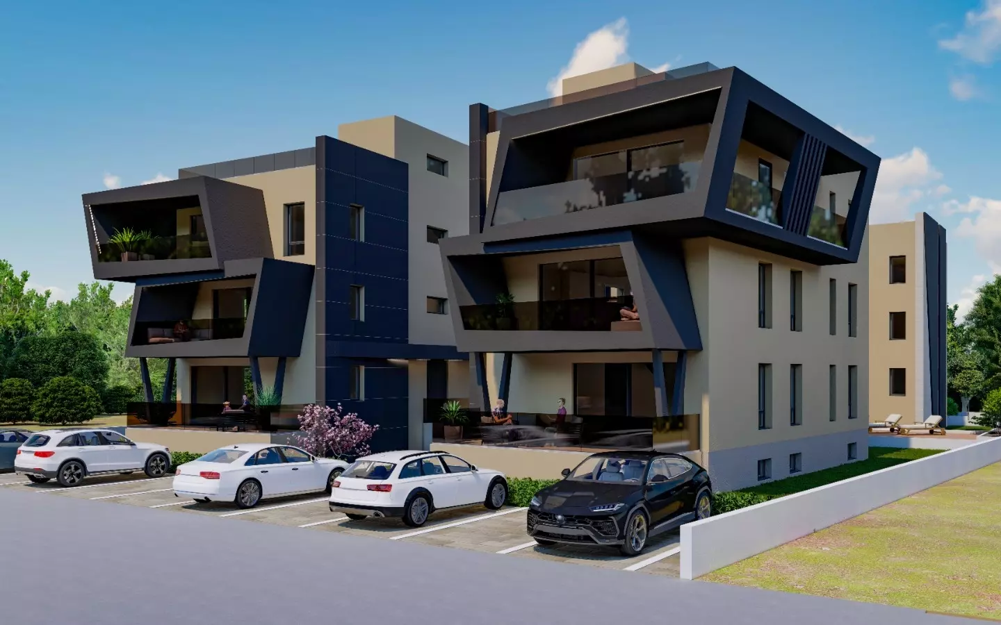 3-bedroom Apartment In Sukošan, Croatia (118,5 M²)