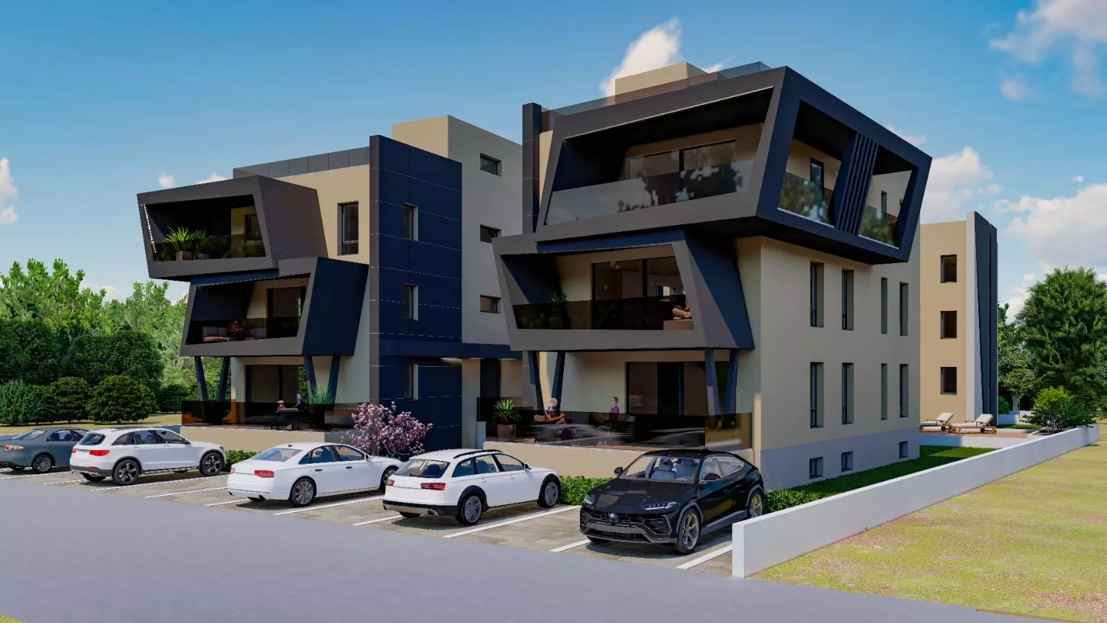 3-bedroom Apartment In Sukošan, Croatia (118,5 M²)