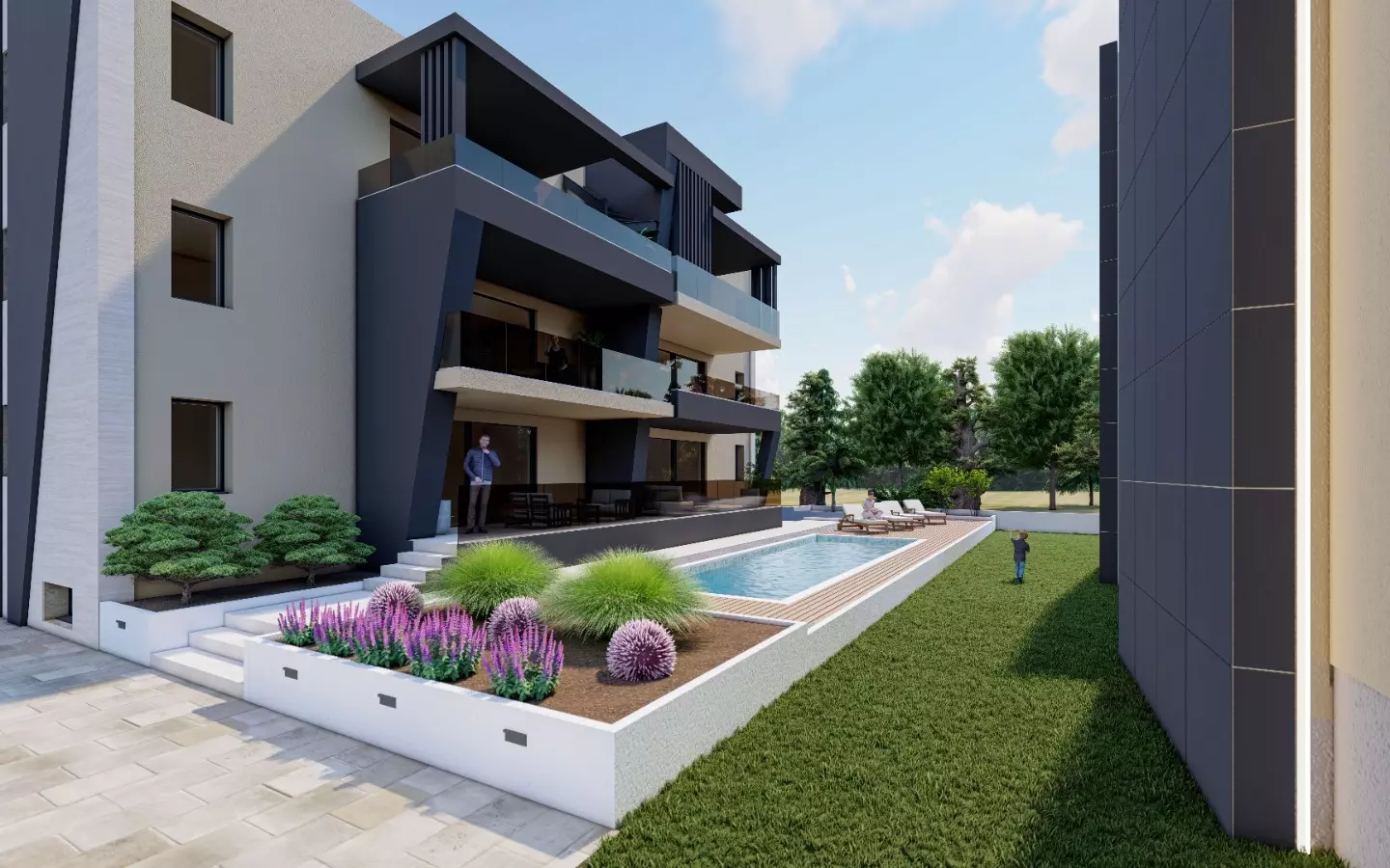 3-bedroom Apartment In Sukošan, Croatia (118,5 M²)