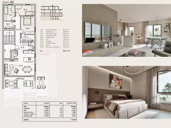 3-bedroom Apartment In Kraljevica, Croatia (117 M²)