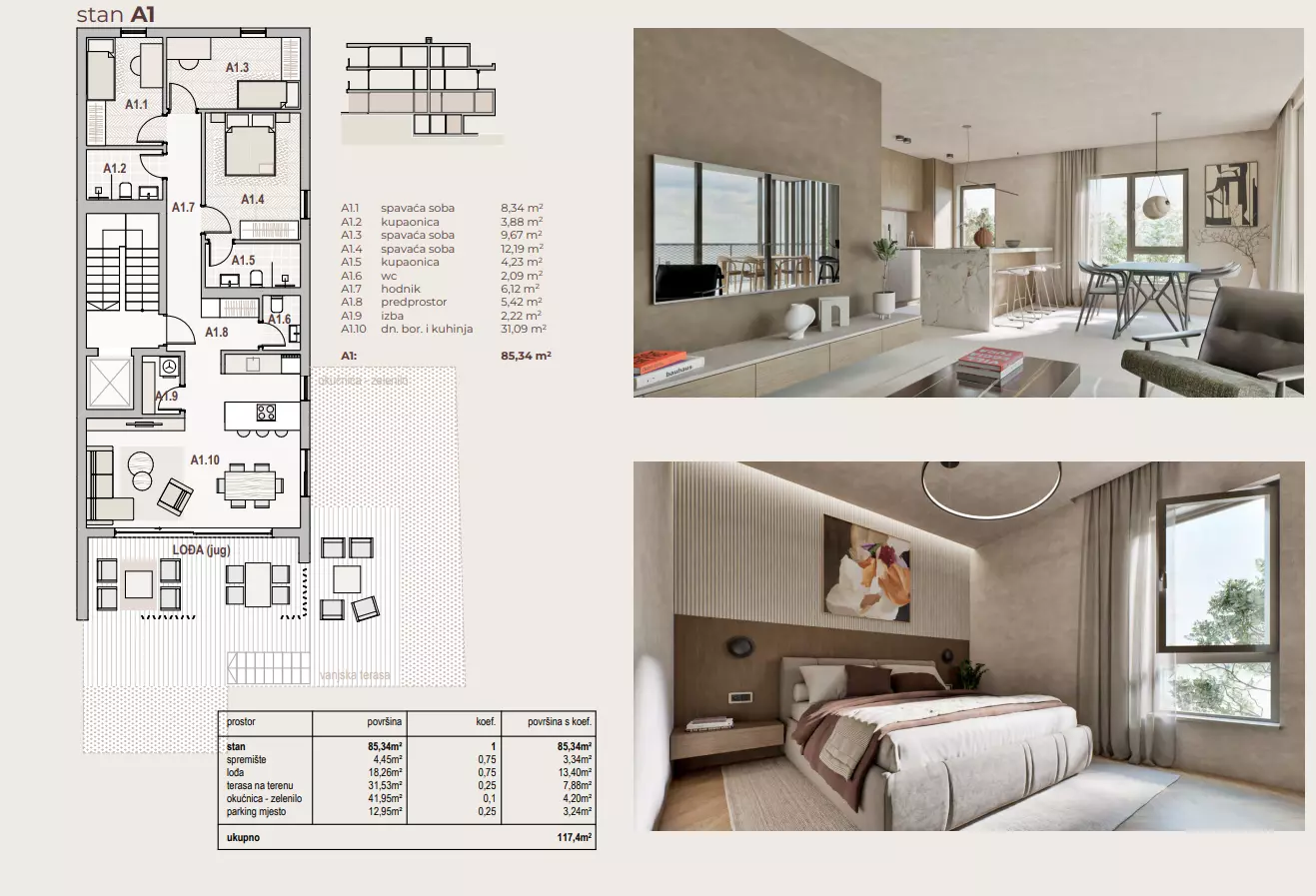 3-bedroom Apartment In Kraljevica, Croatia (117 M²)