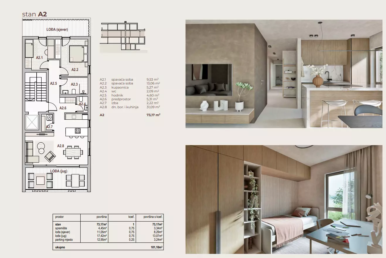 2-bedroom Apartment In Kraljevica, Croatia (101 M²)