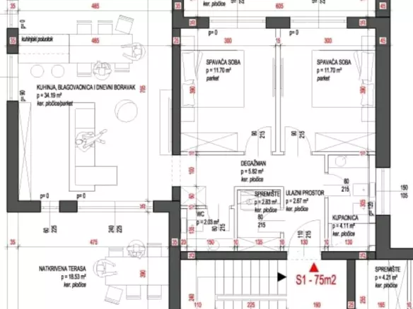 2-bedroom Apartment In Žaborić, Croatia (91,92 M²)