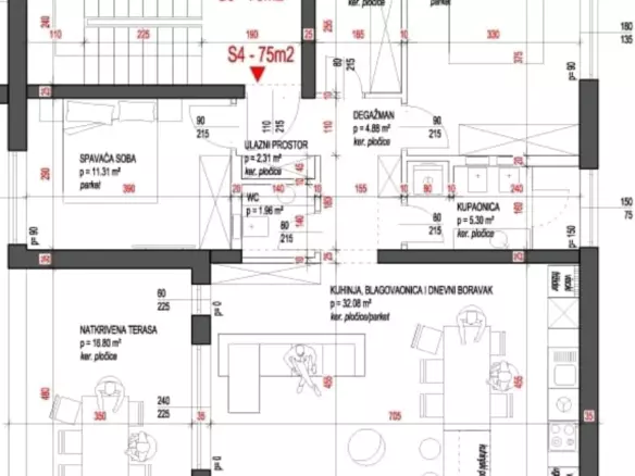 2-bedroom Apartment In Žaborić, Croatia (89,13 M²)