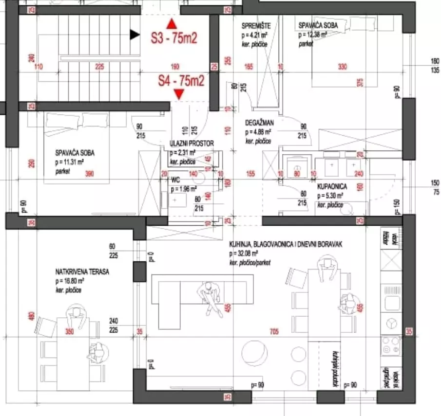 2-bedroom Apartment In Žaborić, Croatia (89,13 M²)