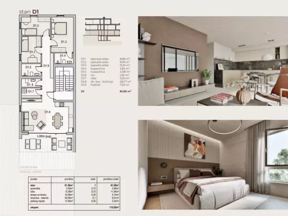 3-bedroom Apartment In Kraljevica, Croatia (112 M²)