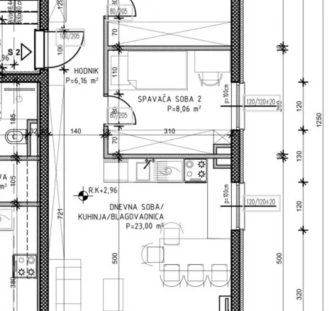 2-bedroom Apartment In Kaštel Stari, Croatia (58 M²)
