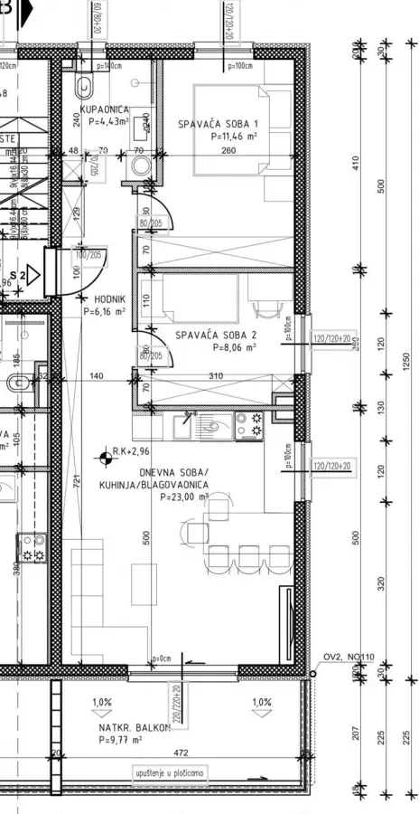 2-bedroom Apartment In Kaštel Stari, Croatia (58 M²)